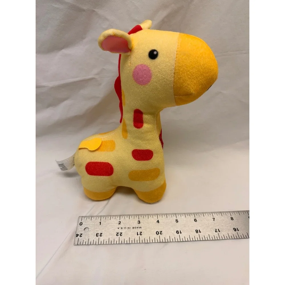 Fisher-Price Soothe & Glow Giraffe Plush Musical Toy Yellow 9 Inch WORKS